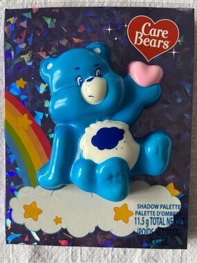 Care Bears Blue & Pink Heart Compact Shadow Palette